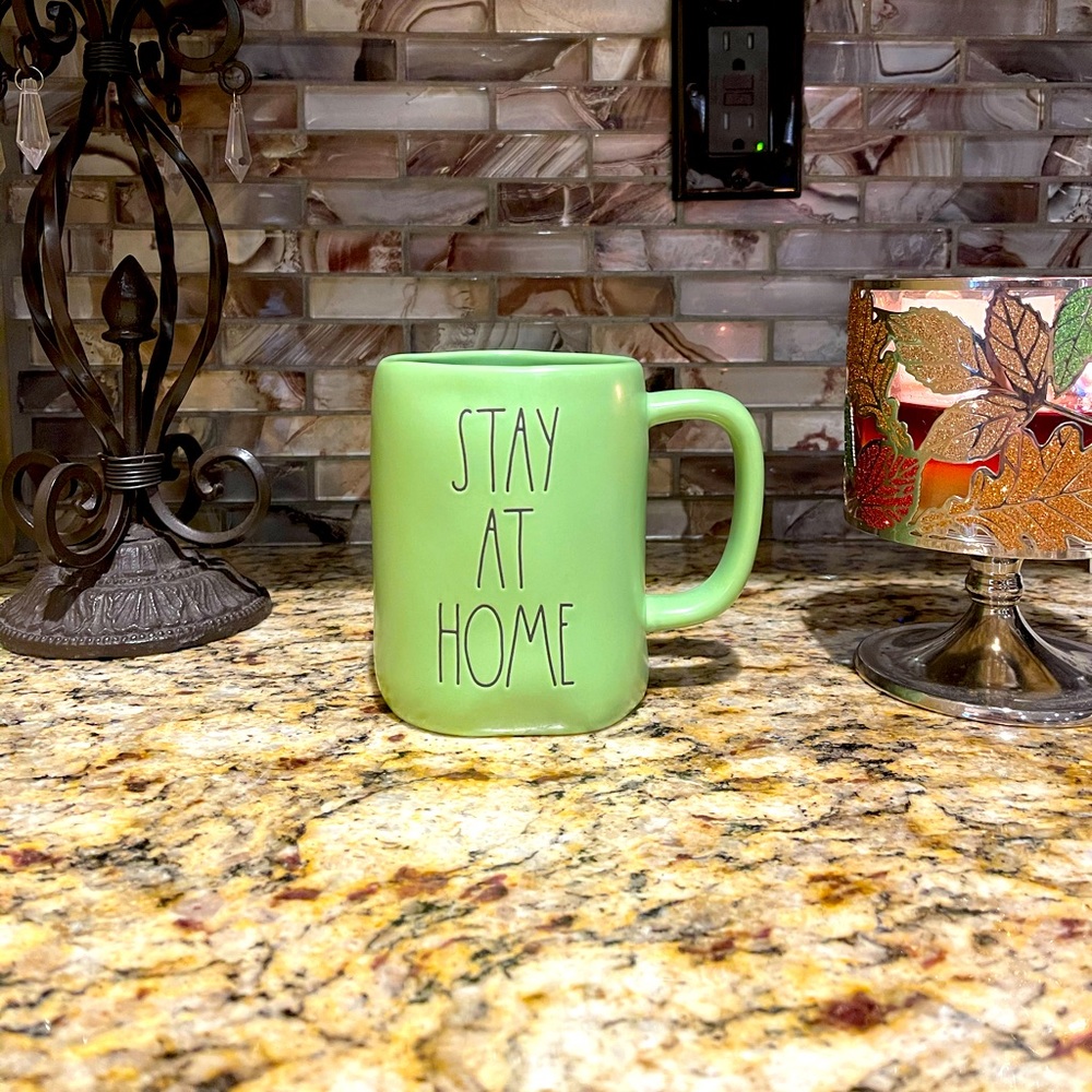 Green Rae Dunn Mug - Picture 2 of 4